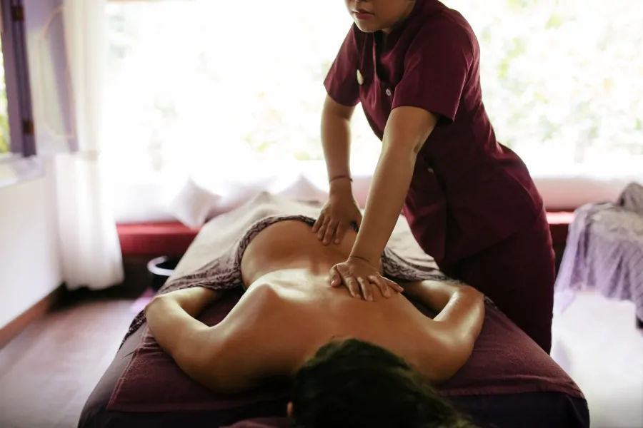 Tantric Massage: A relaxing massage followed by sensitive touches