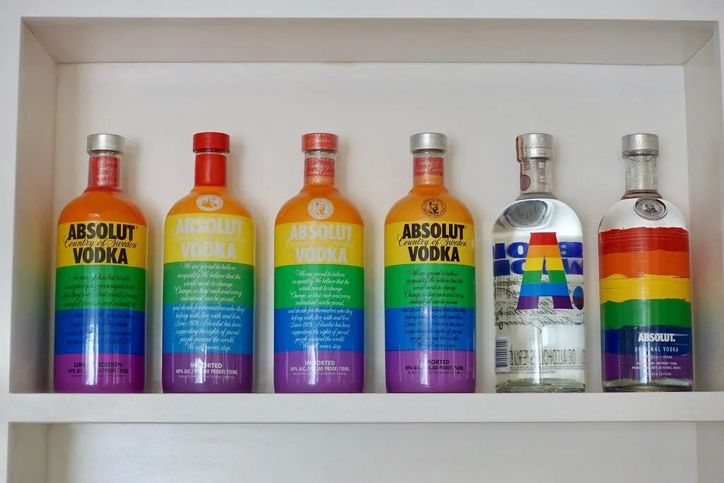 Absolut campaign celebrates gay love