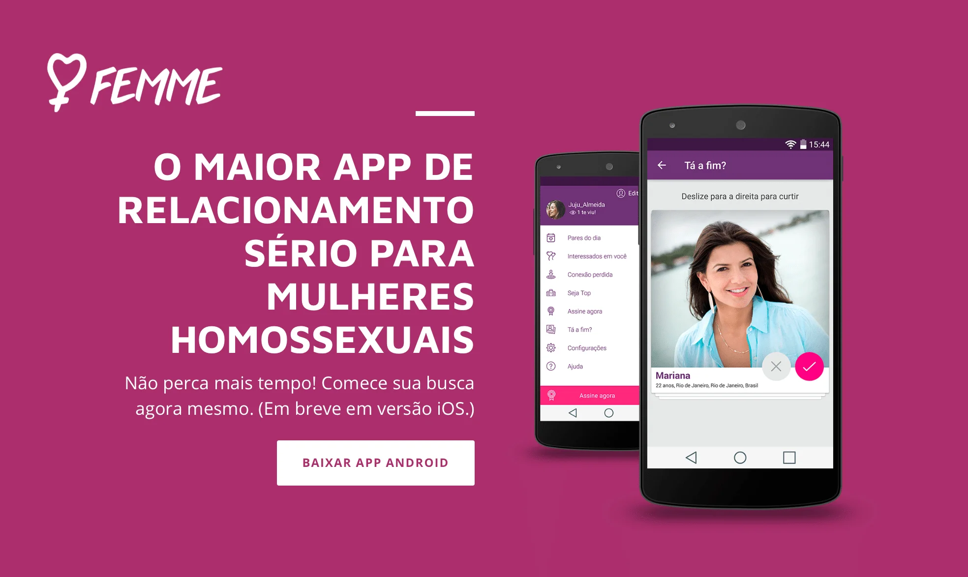 Match Group LatAm Launches Lesbian Dating App Femme In Brazil ...